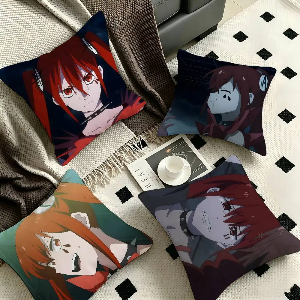 Anarchy Magical Destroyers Pillow Case Fashion Square Pillowcase Bedroom Sofa Room Ins Decoration Leisure