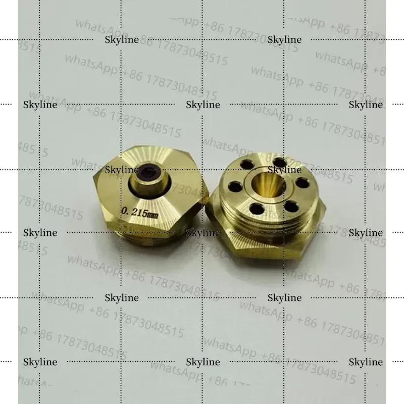 1pc Edm Parts Molybdenum Ruby Guide 0.192mm 0.195mm 0.215mm For Medium Speed Wire Cutting Machines