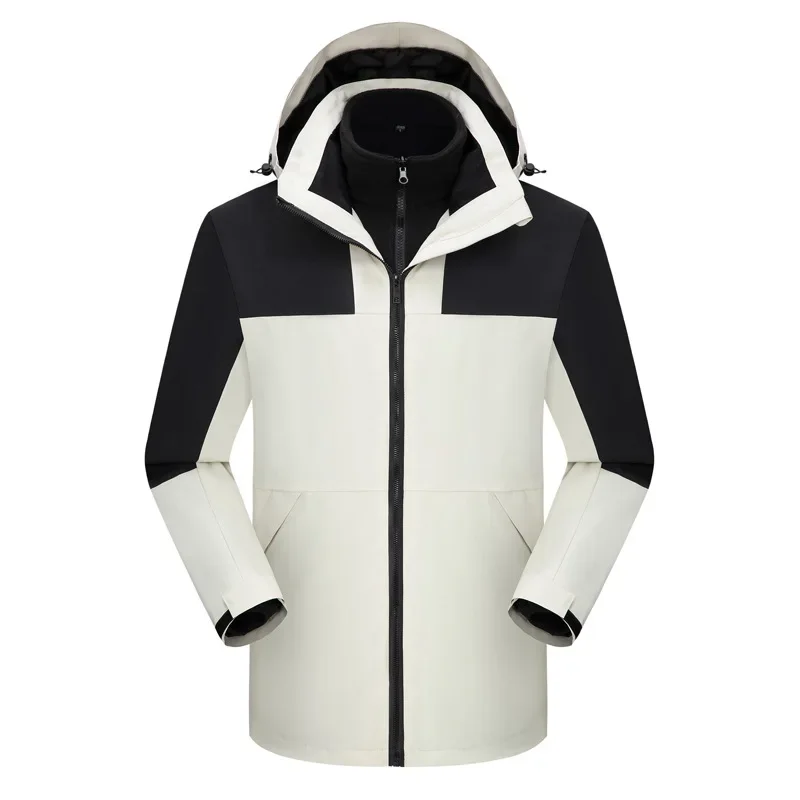 Three in One Stormtrooper Detachable Two-piece Travel Warm Men's and Women's Mountaineering Outerwear