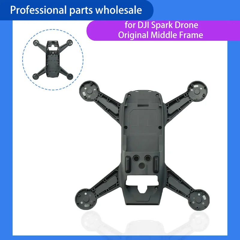 Marco central original para DJI Spark, piezas de repuesto, carcasa de repuesto para DJI Spark RC Drone, accesorios