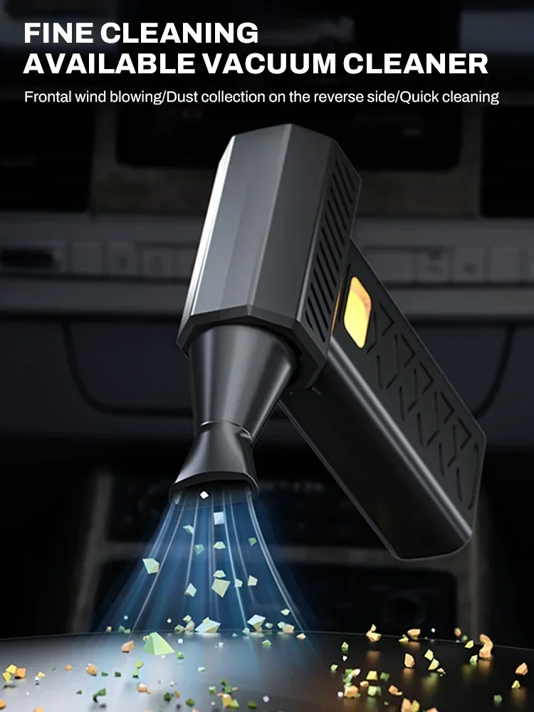 New Brushless Electric Air Duster Turbo Jet Fan Violent Fan 6 Gears Adjustable 600000 RPM Cleaning Blower Portable Blowing