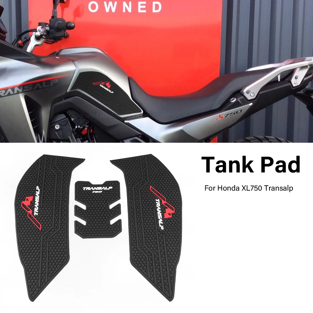 

XL750 TransAlp Fuel Tank Sticker For Honda XL750 TransAlp 2025 Motorcycle Rubber Fuel Tank Pad Anti Scratch Sticker