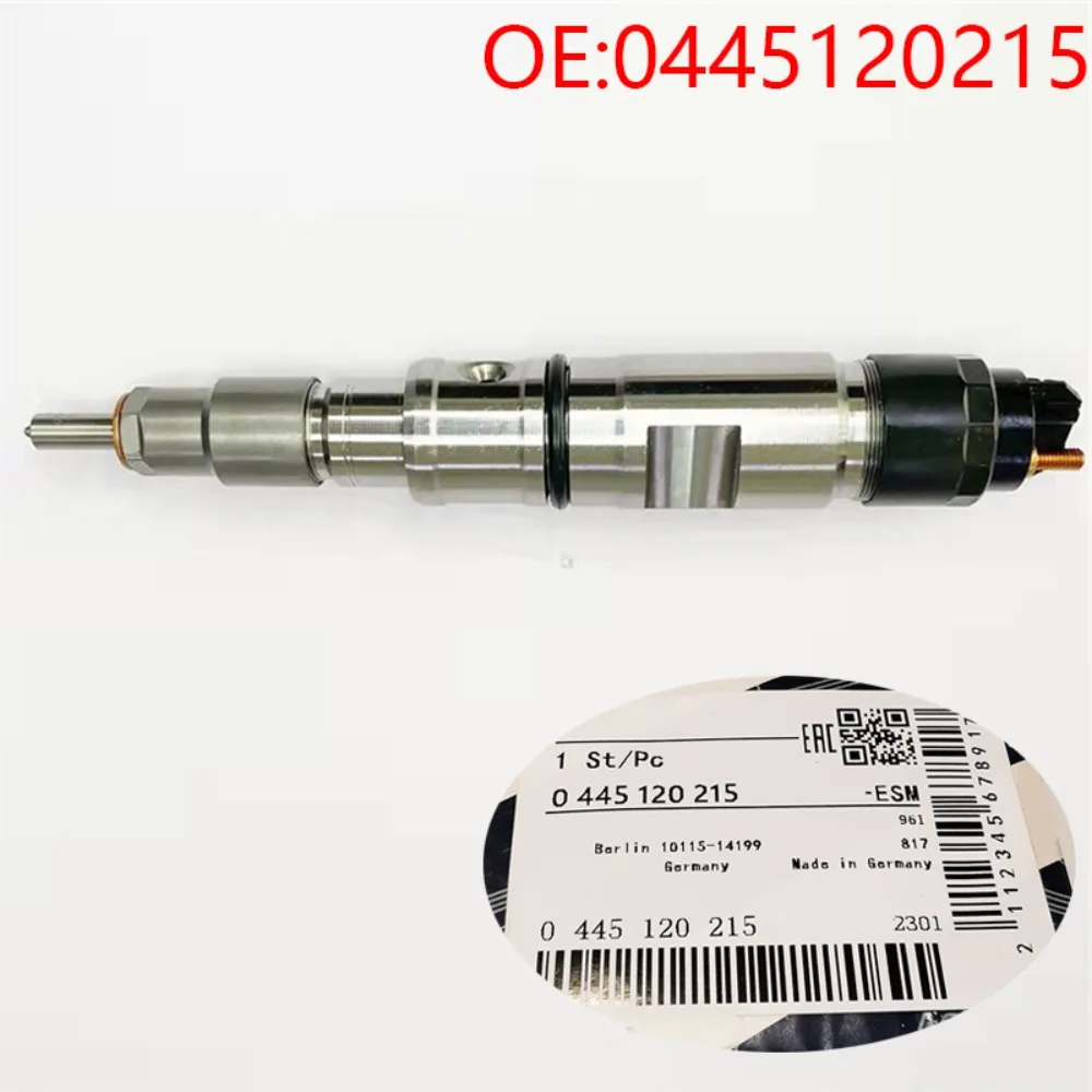 0445120215 common rail fuel injector is suitable for Bosch FAW Xichai diesel vehicle fuel injector assembly 0 445 120 215