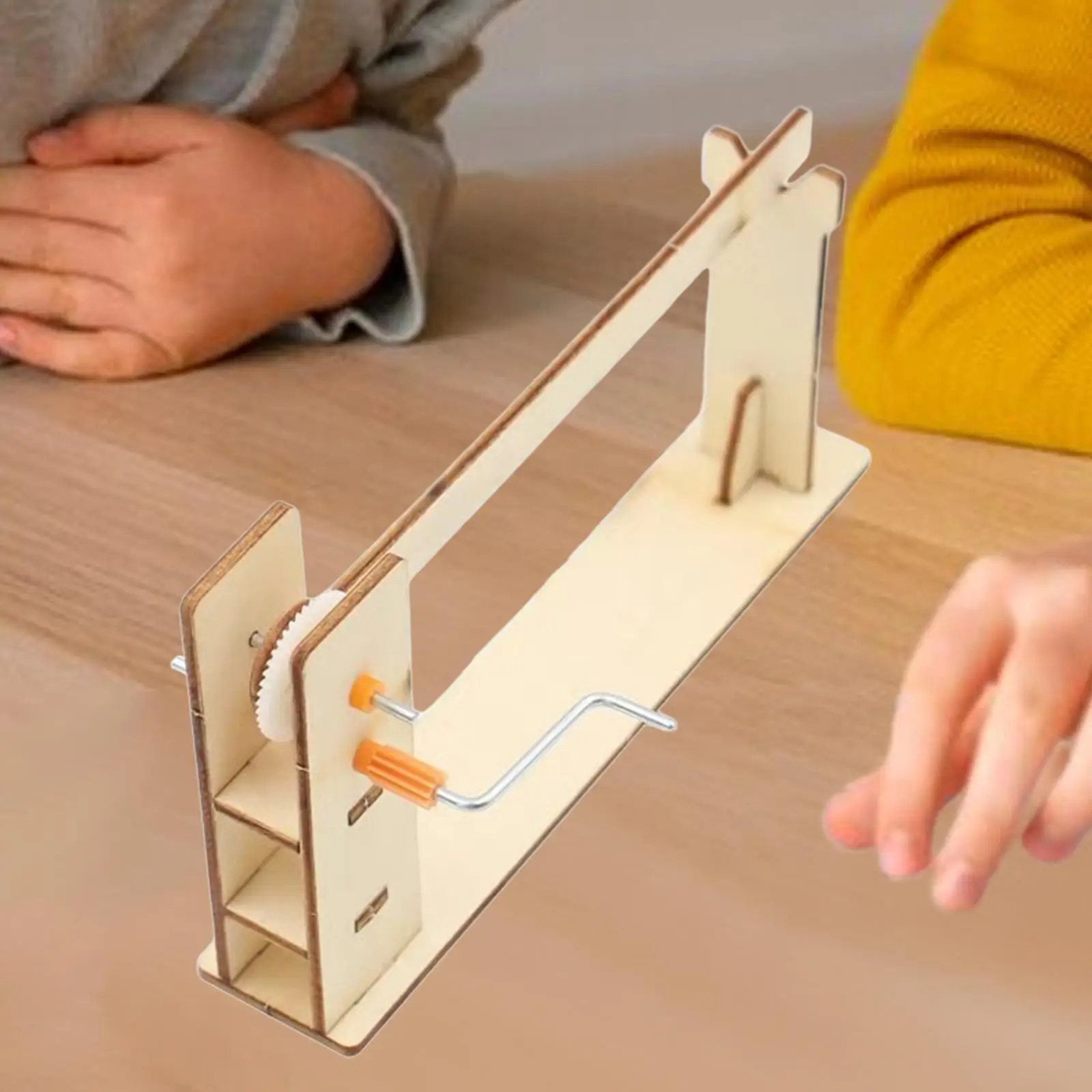 Educational DIY Scientific Experiment Gate Model Wood Puzzle Science Project Kit for Boys Girls Age 8 and Up