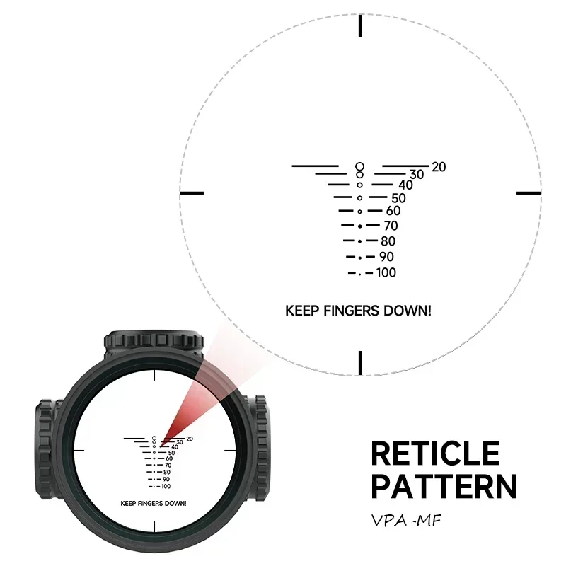 Imagem -04 - Caça Crossbow Short Rifle Scope Tactical Rifle Scope Optical Vermelho e Verde Range Finder Retículo Ajustável Scope Fit 11 mm 20 mm Rail 1.55x32ir