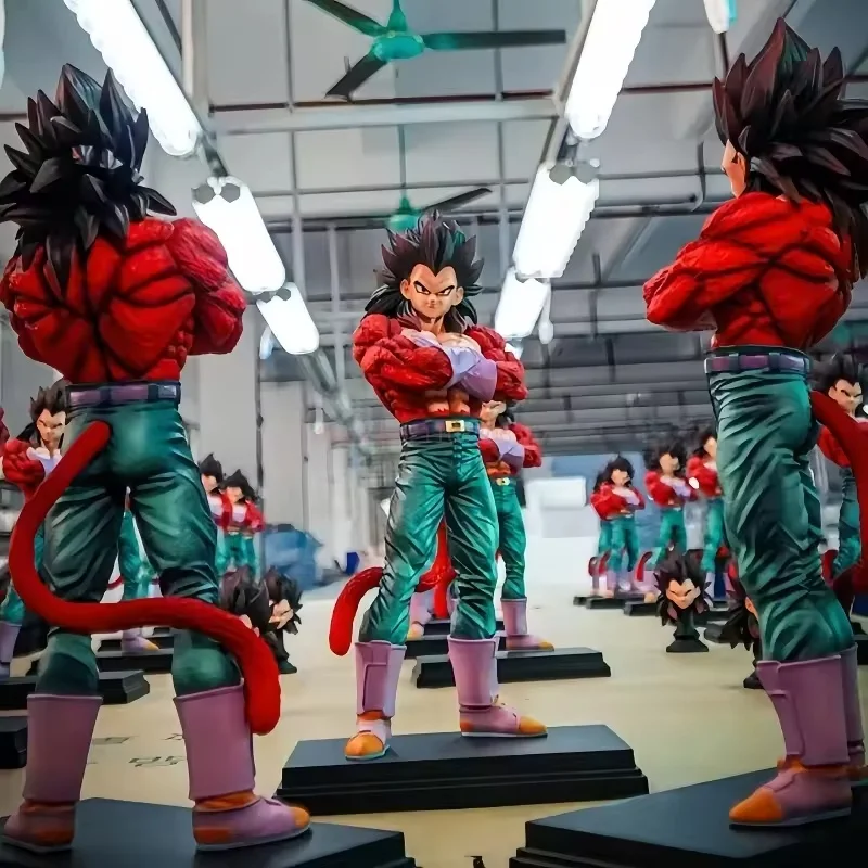 Dragon Ball Anime Toy - Super Four Vegeta IV Series Figurine à collectionner Modèle Manga à sang chaud Cadeau d'anniversaire pour les garçons