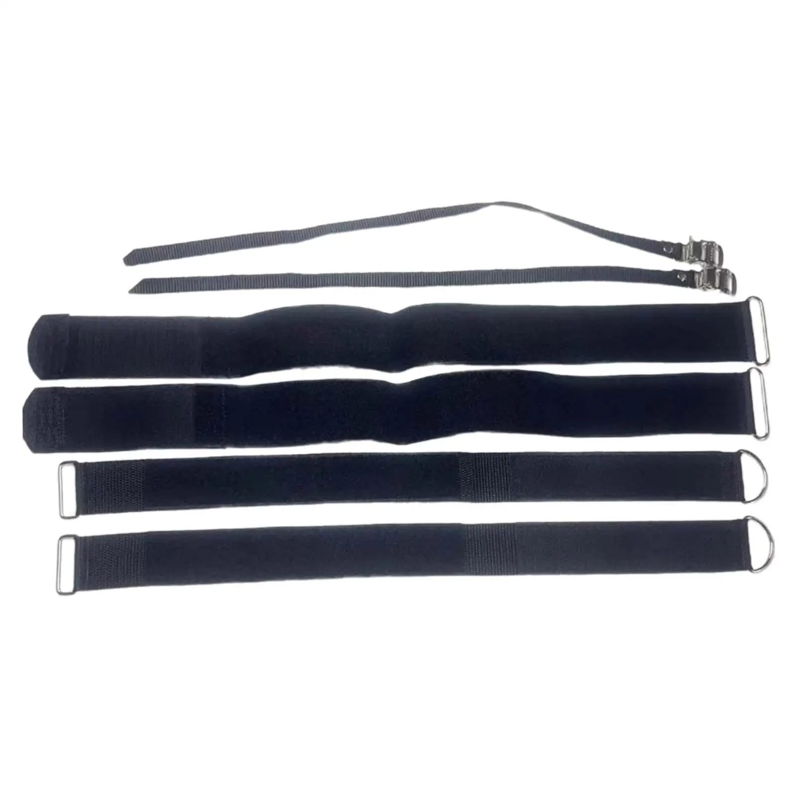 Universal Adjustable Pedal Straps for Rowing Machine Exercise Bike Parts Foot Straps Band Replacement
