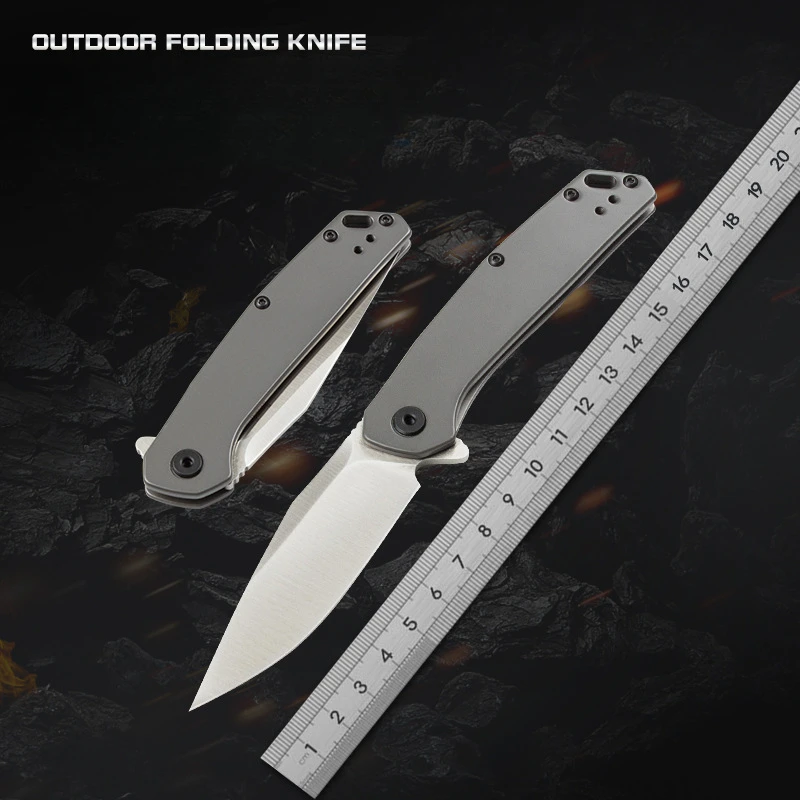 

Portable 1405 Folding Camping Pocket Outdoor Knife 8CR13mov Blade Steel Handle Hunting Survival Tactical Knives Utility EDC Tool