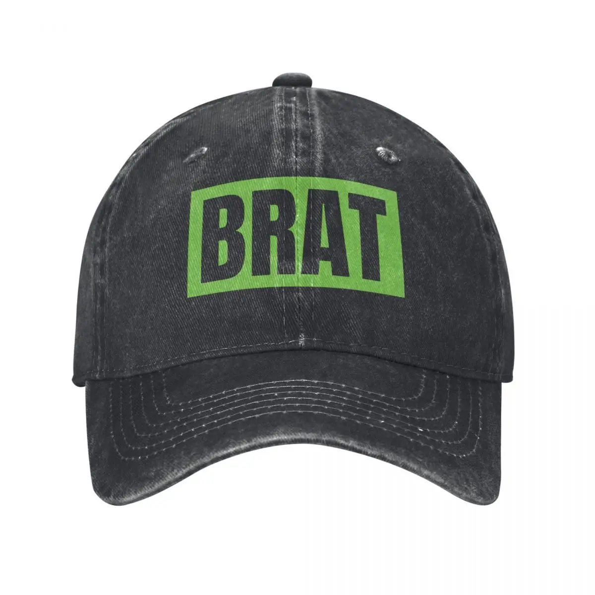 Summer Cap Sun Visor Brat Hip Hop Caps Charli XCX Cowboy Hat Peaked Hats