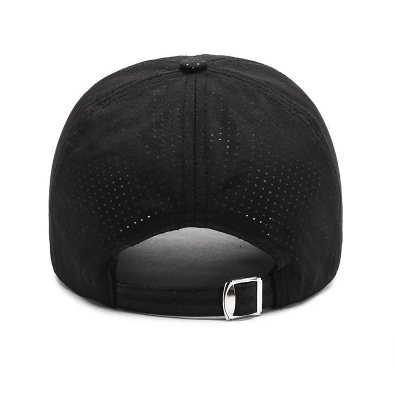 Baseballkappe für Outdoor-Aktivitäten – schnell trocknend, atmungsaktiv, weiches Oberteil, verstellbarer Riemen, kontrastfarbenes Design – Detail 6