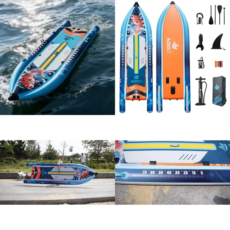 OEM Standing Paddle Board a Kayak Board with a Float Inflatable Paddle Fishing Sup