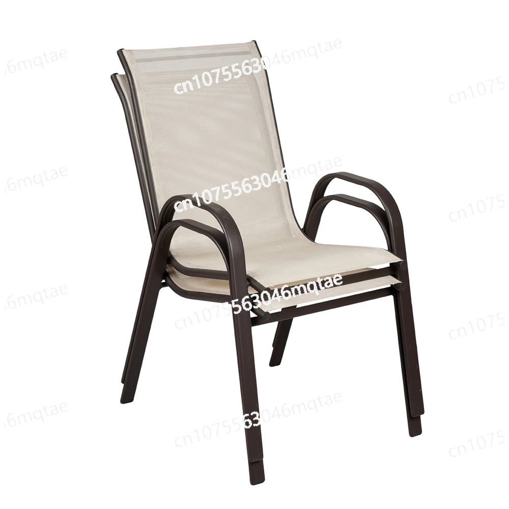 Hot Sell Cheap Steel Frame Bistro Chair Mesh Garden Chair Outdoor Patio Chairs