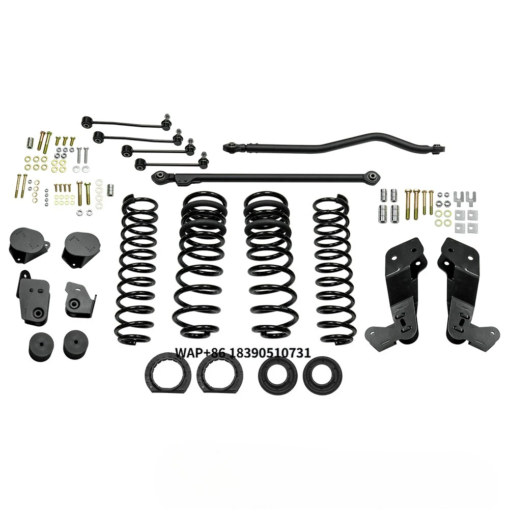 Offroad 3.5 Inches Suspension Lift Kits for Gladiator Accessories 4x4 Coil Spring Kits for Wrangler JT