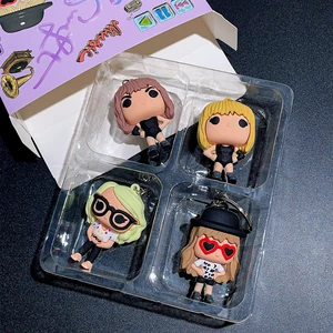 المغني سويفت تايلور سلسلة المفاتيح Kawaii Taylor الغيتار الموسيقي التدوين سيارة سلسلة المفاتيح لهدايا اكسسوارات الحفلات أعلى 6 مبيعات لخاتم تايلور سويفت - رقم 5