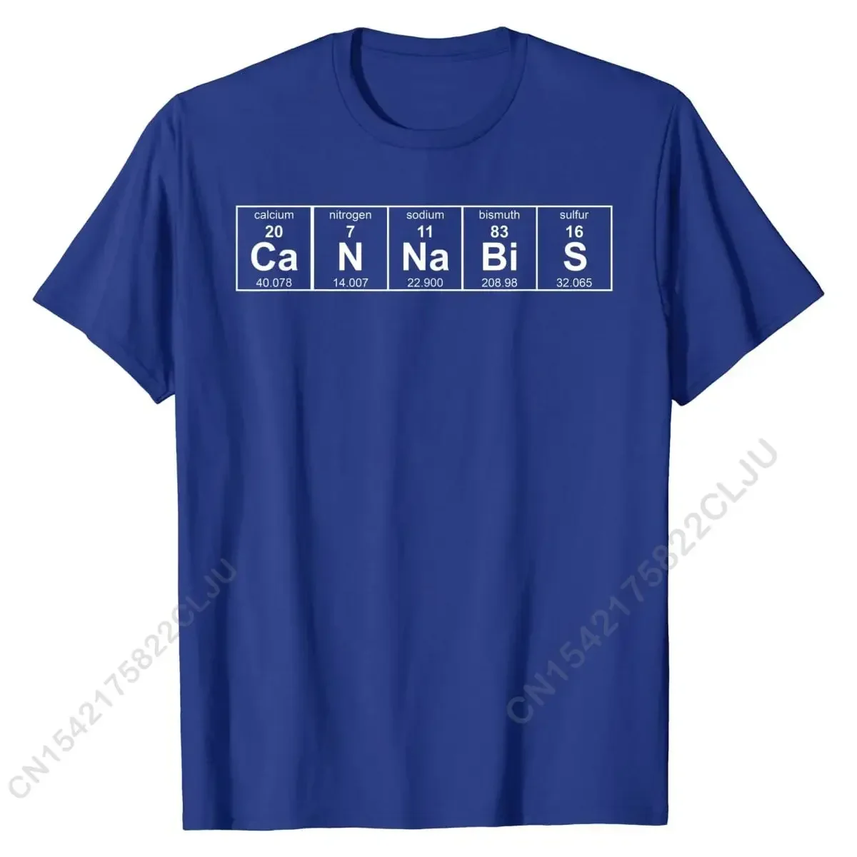 Canabis Periodic Table - Funny Pot Wed T-shirt Discount Men Tshirts Cotton Tops & Tees Camisa