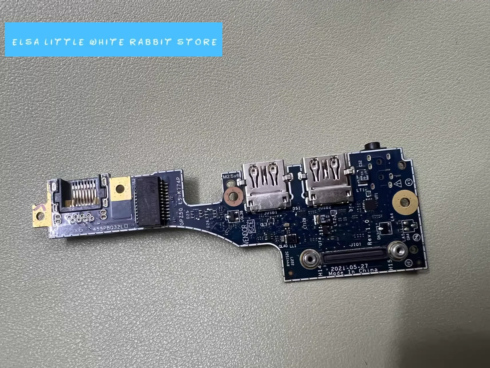 

FOR HP ZBOOK FURY 15 G7 G8 USB AUDIO BOARD LS-K774P LS-J024P