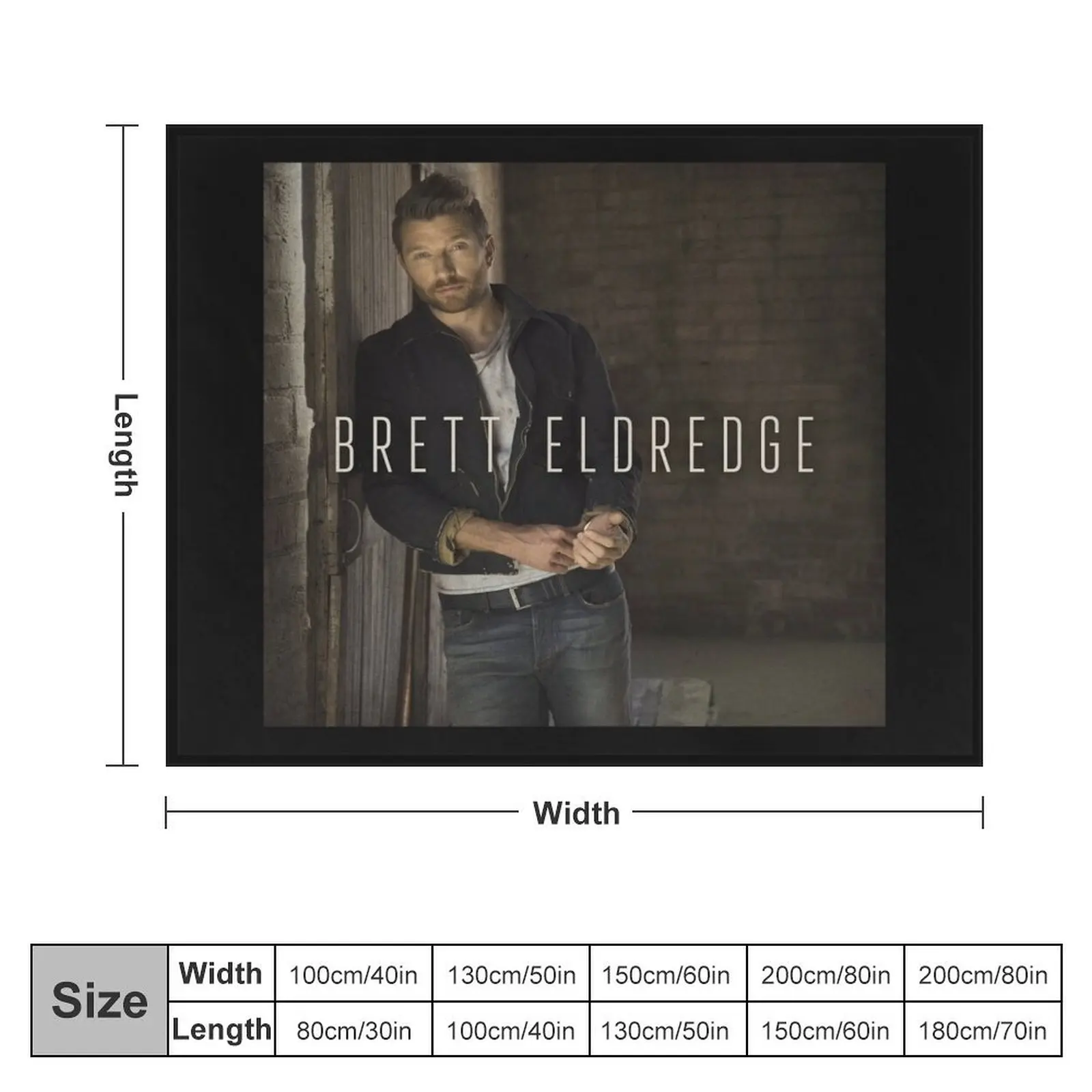 Brett eldredge 1 Throw Blanket Sofa Throw Flannel Luxury Thicken Blankets