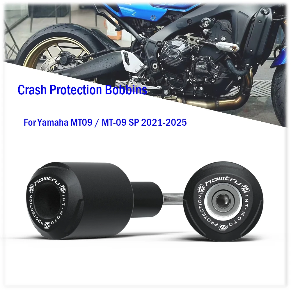 

Для Yamaha MT09 / MT-09 SP 2021-2024 2025: Защитный каркас от падений для мотоцикла, скользящий протектор обтекателя.
