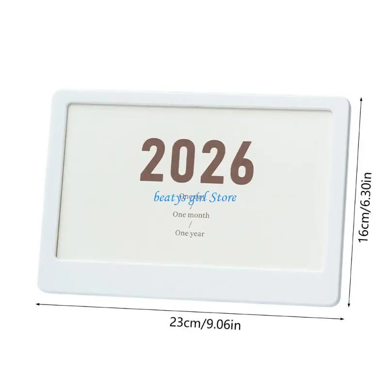 C7AB Double Propósito Descripción Calendario Soporte fotos Pantalla fotos Ajuste inclinación para visualización