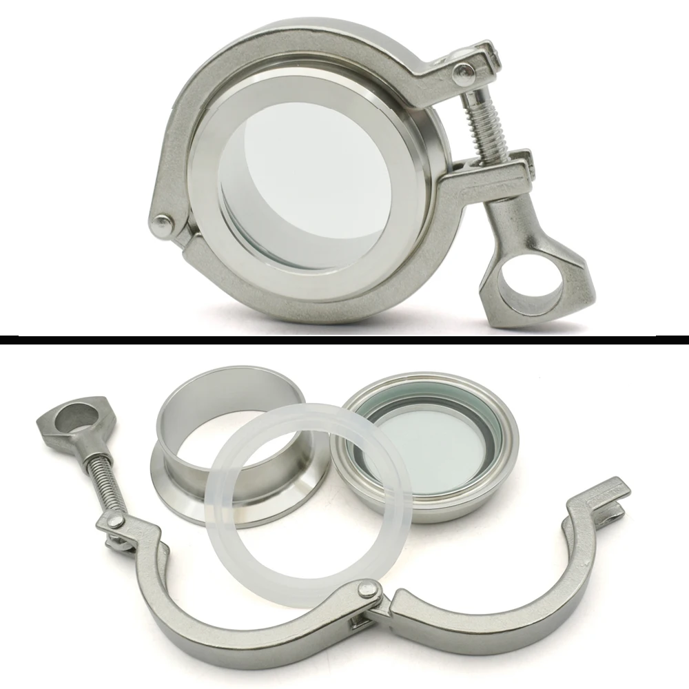 Sanitary Flow Sight Glass Diopter 1.5