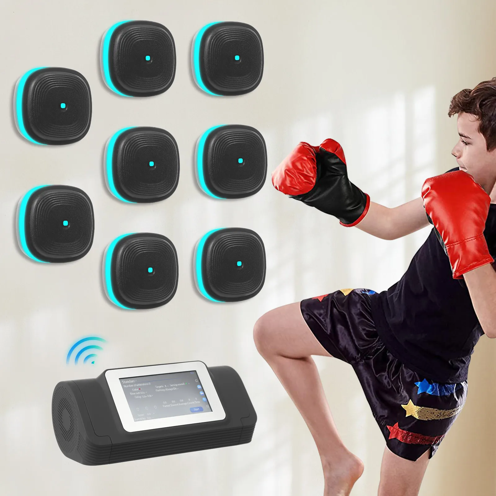 

Split Musical Boxing Punching Machine Split Musical Boxing with 6/8 Targets