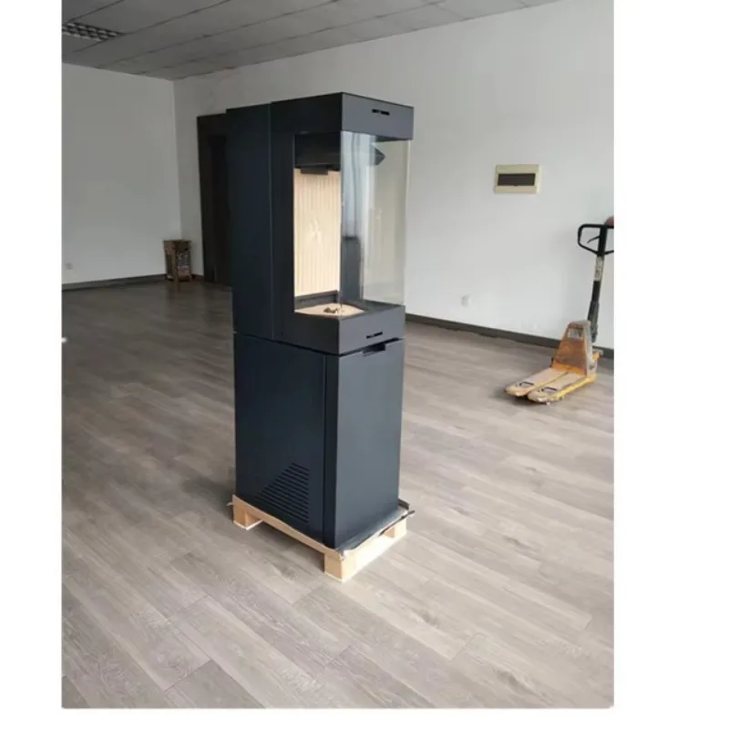 13kw Double Auger Steel Wood Pellet Stove Modern & Traditional Design For Home Hotel & Villa Heating