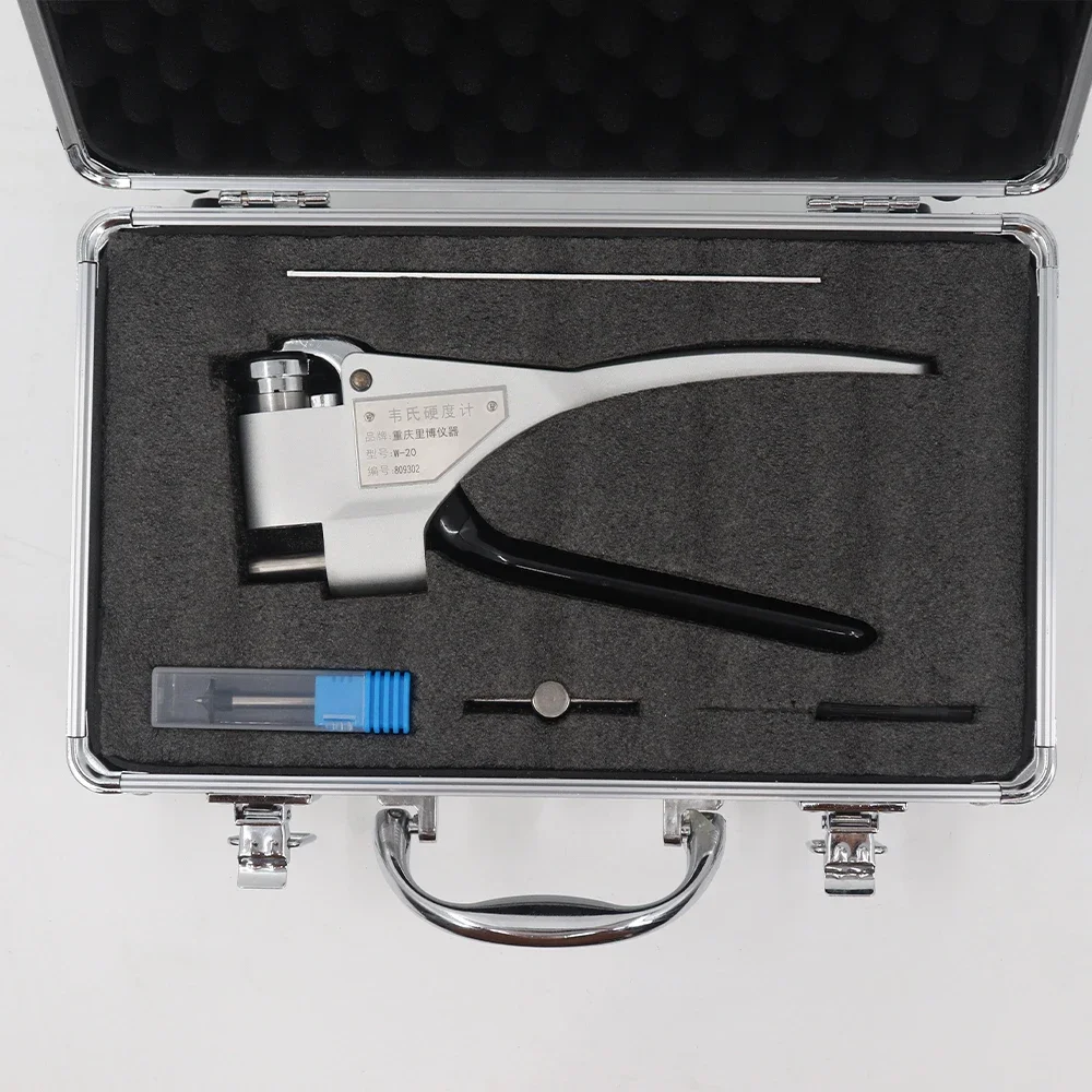 Portable Stainless steel Webster Hardness Tester for Metal Materials Webster Hardness Durometer