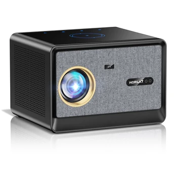 HORLAT 50000Lumens Google TV Projector Fully Sealed Optical Beamer 4K Smart Home Theater M