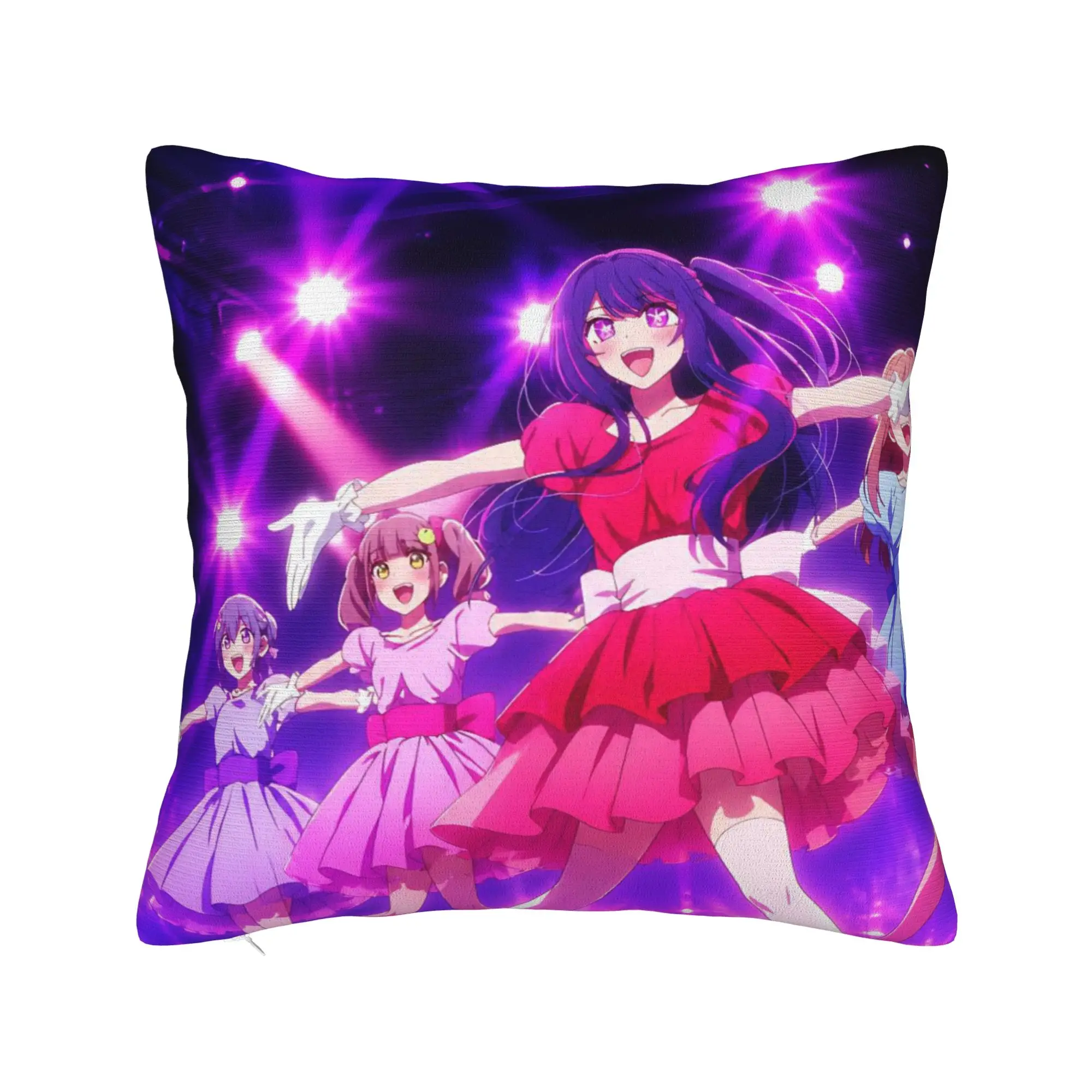 Oshi no Ko Anime Pillowcase Stuff Printing Cushion Cover Decorative  Pillow Case Cover Home Multi-Size