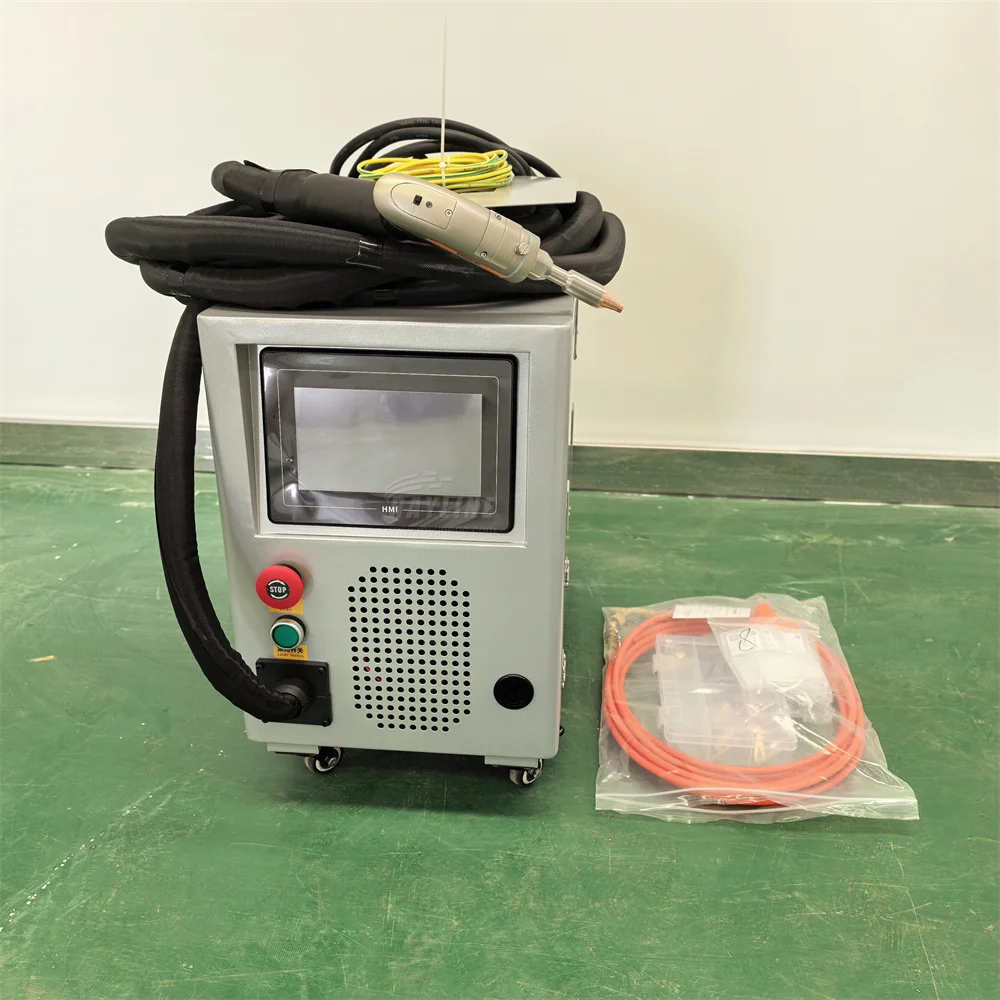 MINI 1000W/1500W Portable Air-Cooled Laser Welder – 4-in-1 Multifunctional Handheld Welding/Cleaning/Cutting Machine