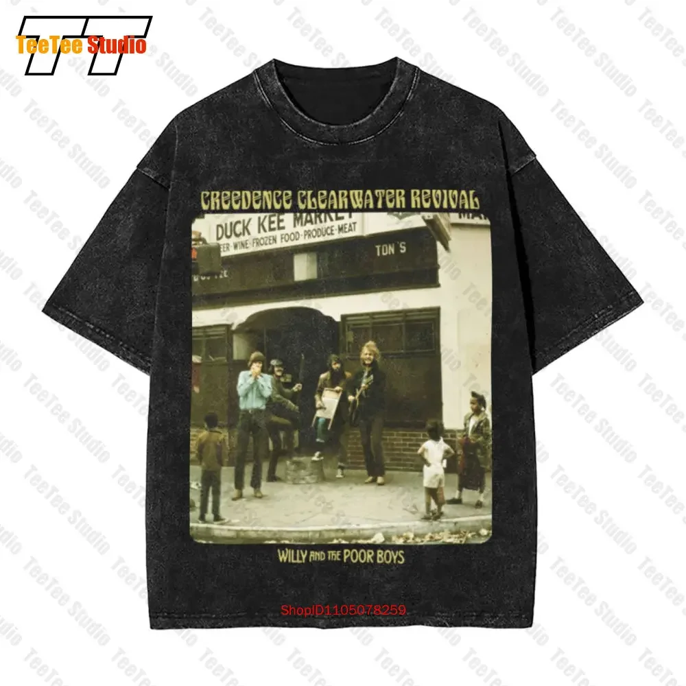 Creedence Clearwater Revival Poor Boys Vintage Oversized T-Shirt V9PC