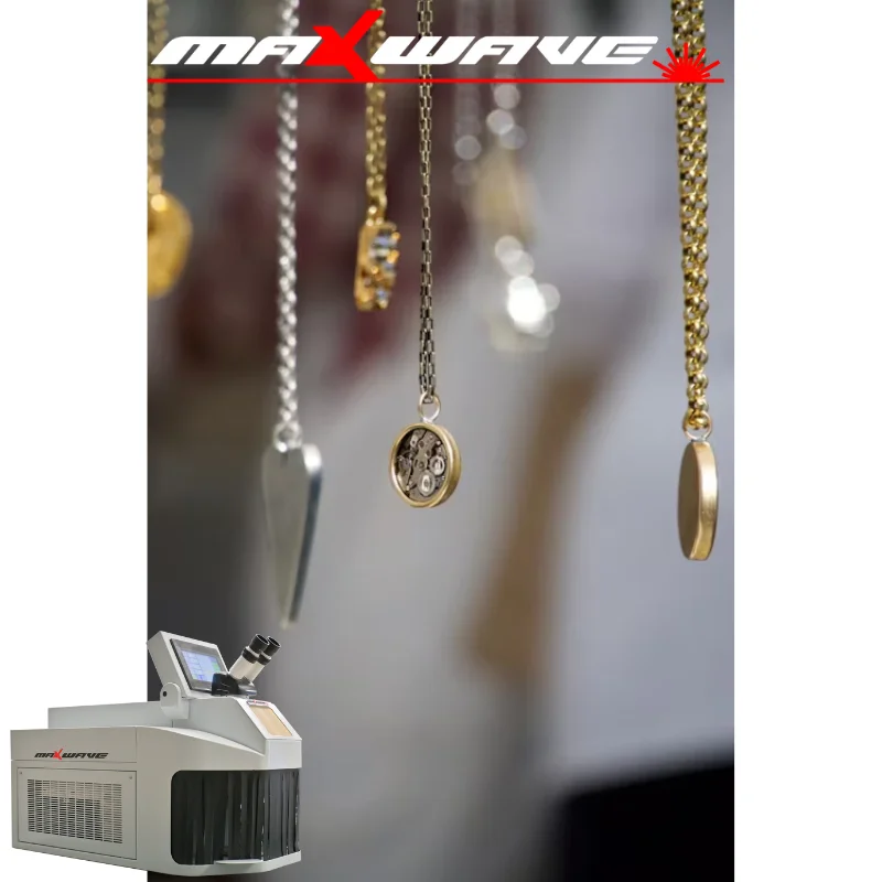 Jewelry Manufacturing with Our Laser Welding Machine: HD CCD Control System Provides a Clear View for Microscopic Welds