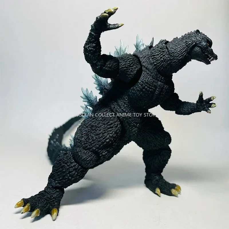 In Stock Bandai Original Box SHF S.H.MonsterArts GODZILLA 2004 Anime Action Figure PVC 16cm Model Kit Toy Gift for Children Boy.