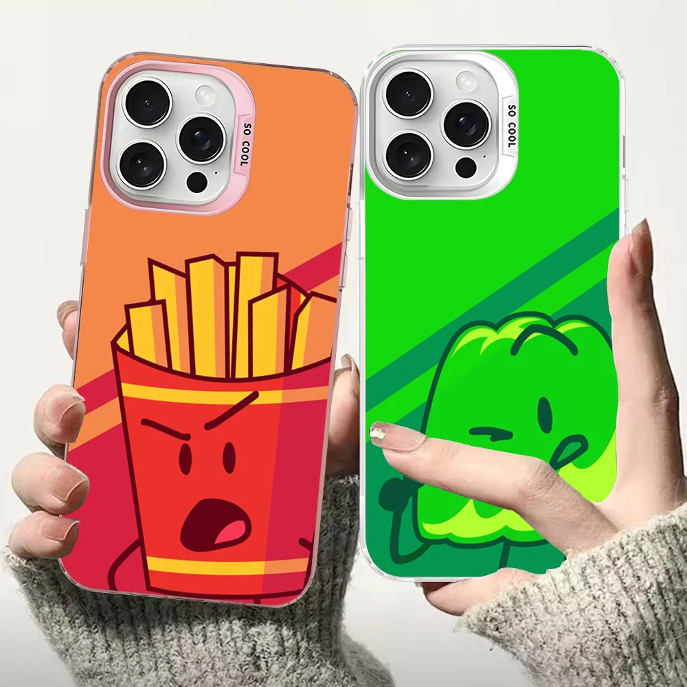 

Bfdi Battle For Dream Island Phone Case For IPhone 16 15 14 13 12 11 Pro Max X XR XSMAX 8 7 Plus Matte Shockproof Back Cover