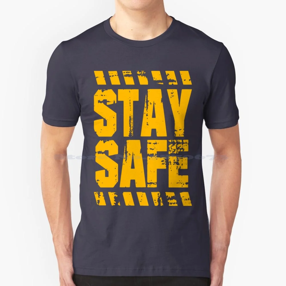 Stay Safe 2 T Shirt 100% Cotton Tee World Of Hearthstone Quarantine Stay Home Wow Be Safe 2