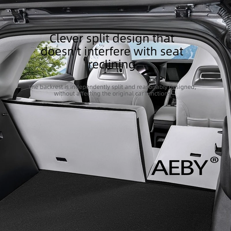AEBY For BYD Atto 2 Smart Driving Edition 2024-2025 Back Seat Leather Protector,Anti-Scratch Waterproof Cover,Easy to Clean