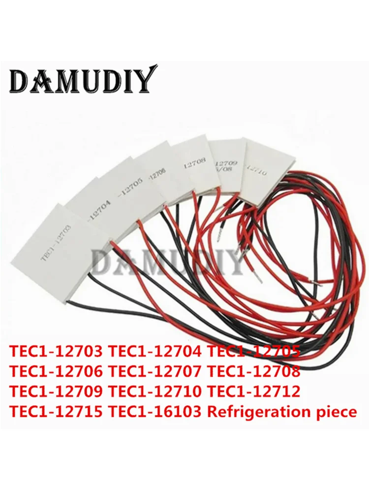 TEC1-12706 12703 12704 12705 12708 12709 12710 12712 12715 Chłodnica termoelektryczna Peltier 40*40MM 12V Moduł Peltiera Elemente — zdjęcie produktu 7