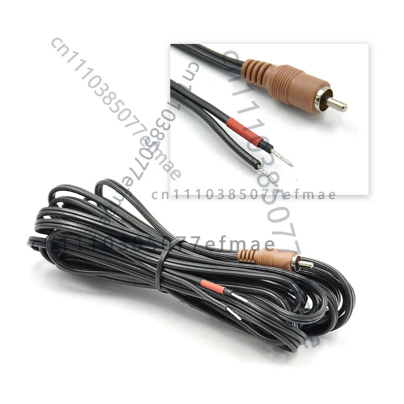 

Used 95%new 1pcs 6m for Bose-Acoustimass Lifestyle Speaker Cable Wire Front Center RCA To Bare - Brown