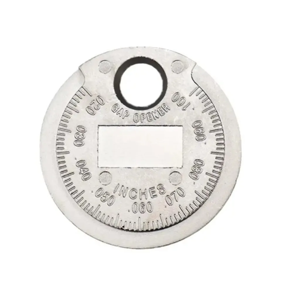 Automotive Repair Measuring Tool Spark Plug Gap Measuring Tool INCH Metric and Imperial Coin Type Spark Plug Gauge