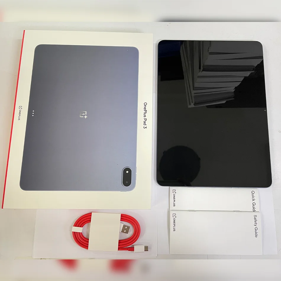 الأصلي OnePlus Pad 3 الإصدار العالمي Snapdragon 8 Elite 256GB 512GB 8 مكبرات الصوت 13.2 "3.4K 144 هرتز شاشة Wi-Fi 7 اللوحي