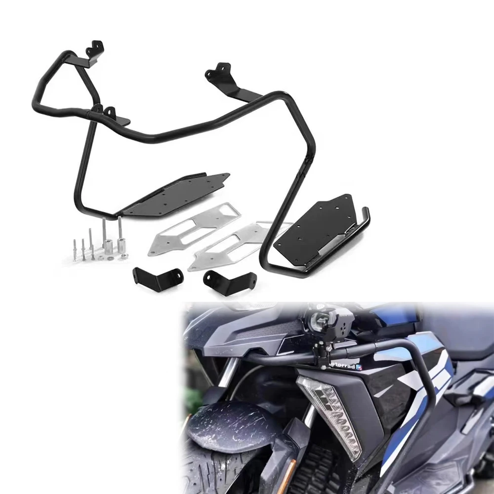 Motorcycle Highway Engine Guard Crash Bar Frame Falling Protection Set for BMW c400x 400GT