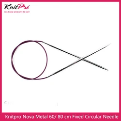 Knitpro Nova Metal 60cm/80 cm Fixed Circular Needle