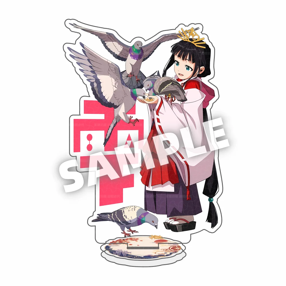 Anime The Elusive Samurai Acrylic Stand Figure Tokiyuki Hojo Yorishige Suwa Model Plate Desk Decor Cosplay Toy fan Gift keychain