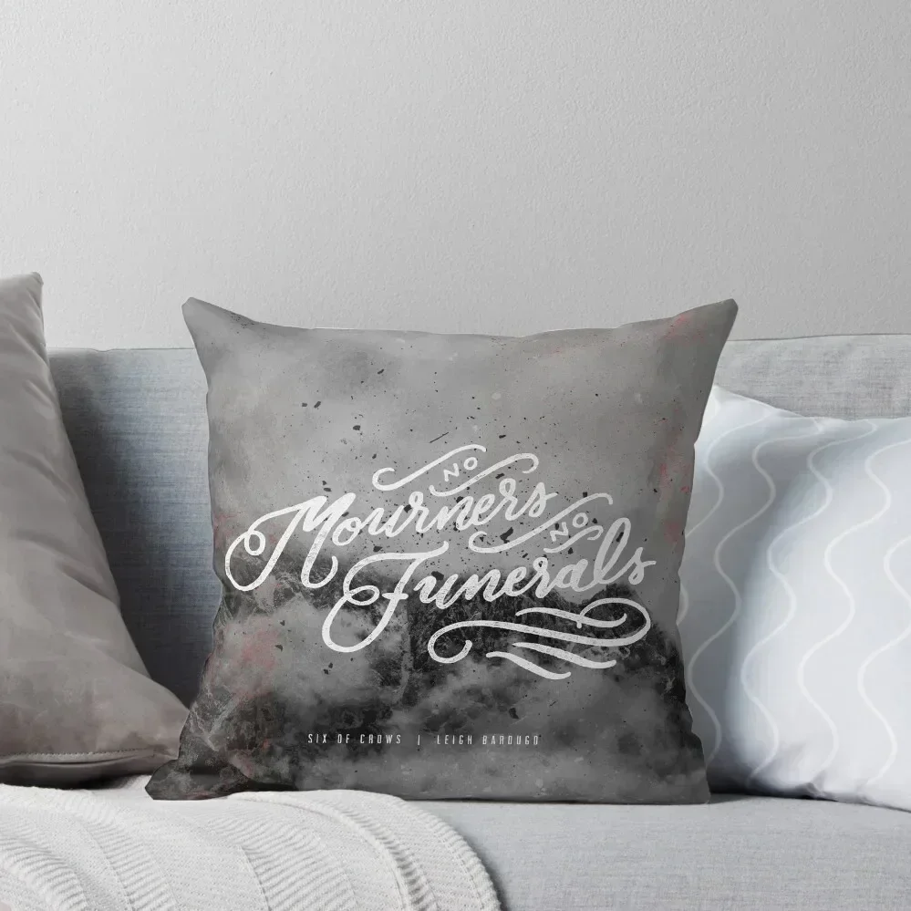 No Mourners, No Funerals Throw Pillow ornamental pillows for living room Couch Cushions Sofa Cushion Cover Sofa Cover pillow