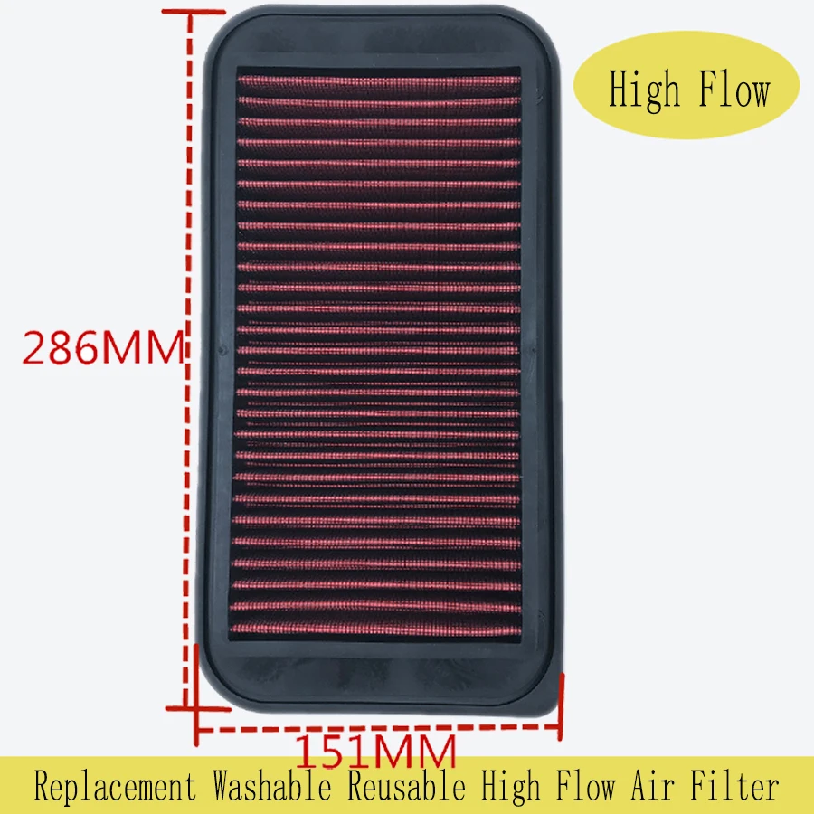 

car accsesory High Flow Air Filter for TOYOTA Corolla BYD F3 L3 G3 1.5L 1.6L 1.8L Geely Emgrand EC7 OEM 17801-22020 Replacement