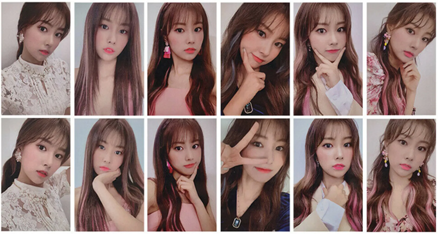 IZONE-Photo Card of I Z * ONE Kwon Eun Bi, Sakura Kang Hye won