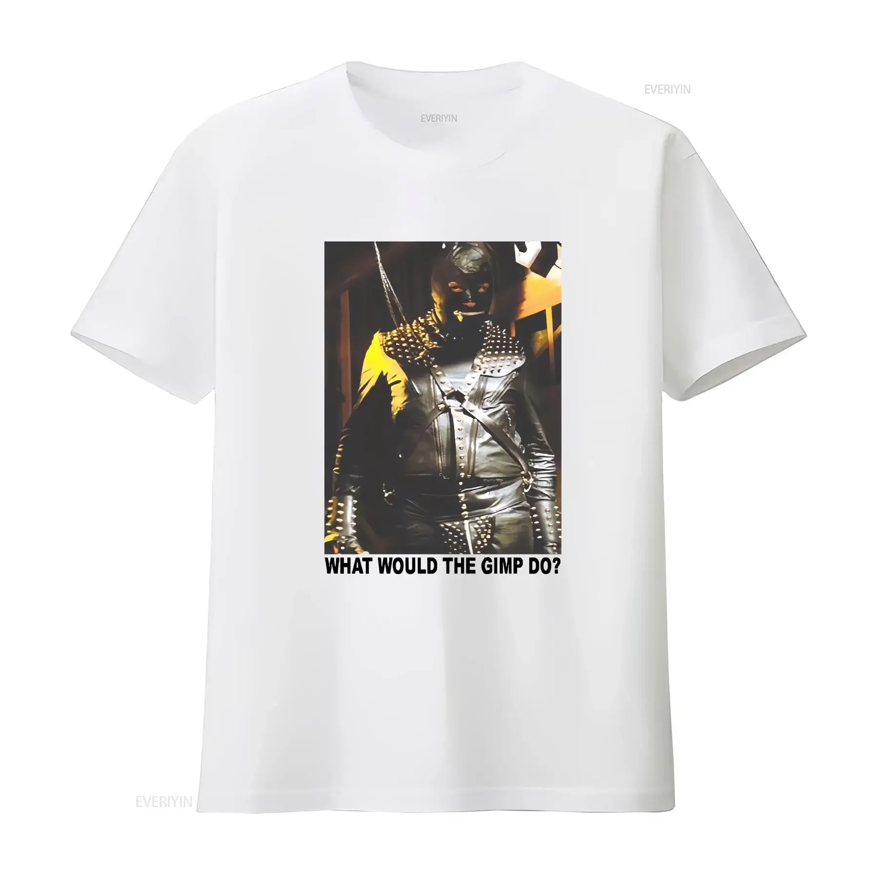 camiseta-branca-vintage-gimp-wwd-pulp-fiction-quentin-tarantino-steve-hibbert-s-m-com-estampa-grafica-ligeiramente-masculina-e-efeito-lavado