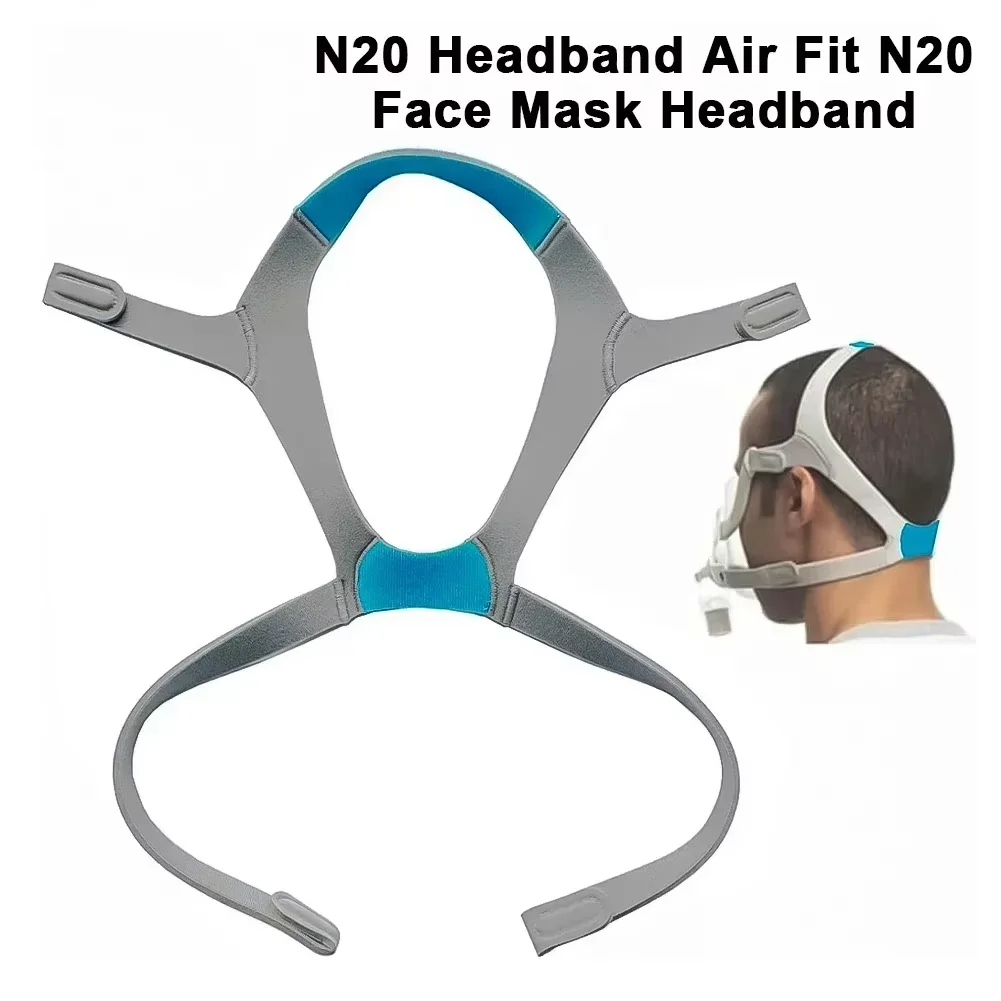 N20 Headgear Compatible with ResMed AirFit N20/AirTouch N20 Nasal Mask Headgear- Standard