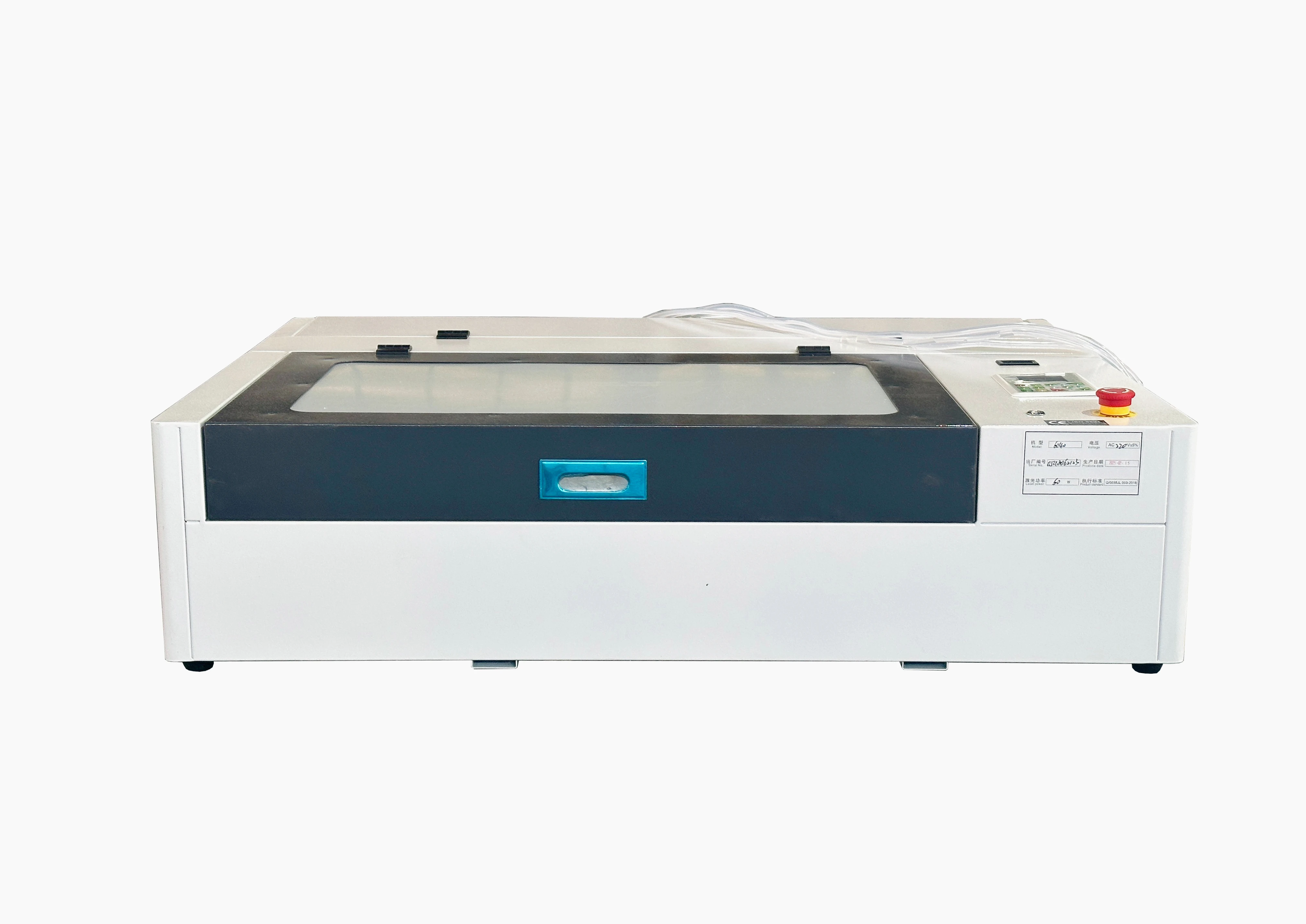 

Desktop CO2 Engraving and Cutting Machine for 60W 80W 100W Acrylic Paper Wood Leather Rubber Stamp Seal Cutting CNC