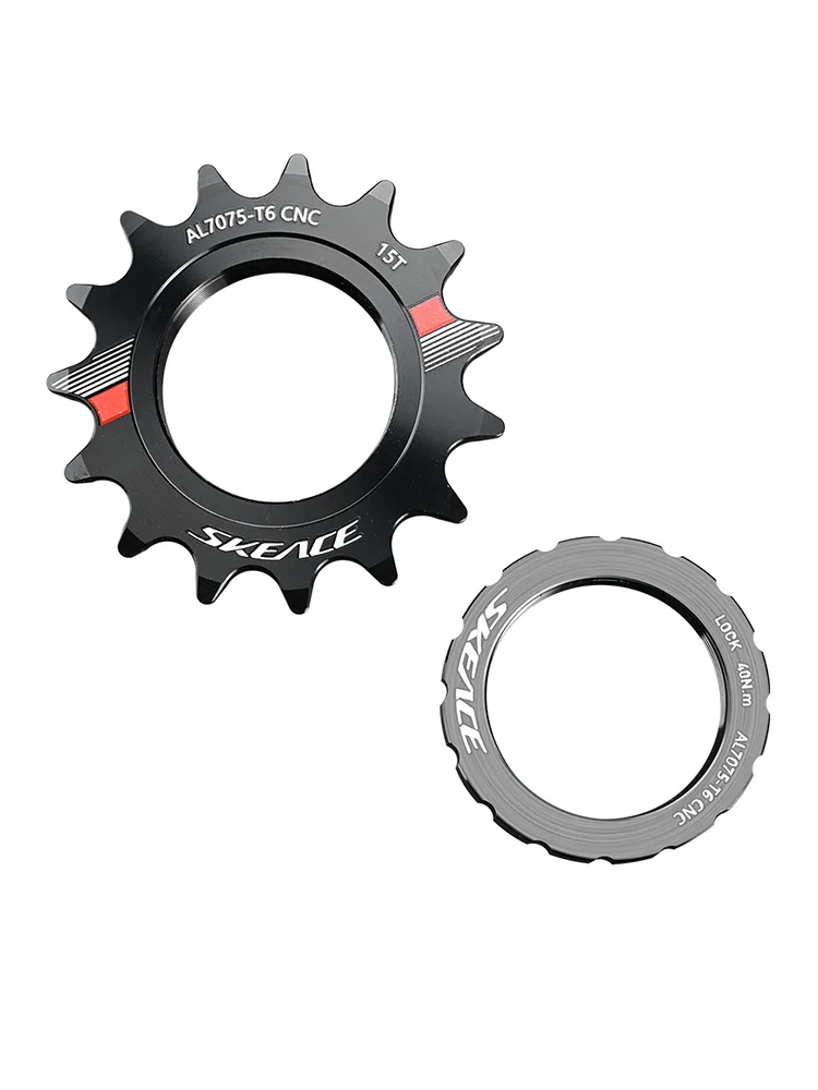 AliExpress SKEACE FixedGear Bicycle Cogs 14T/15T/16T/17T/18T Bicycle Single Speed Flywheel Spacer Aluminum Alloy Sprocket 8 9 10 11 Speed